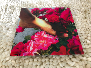 Photo Print: The Pink Rose From Concrete
