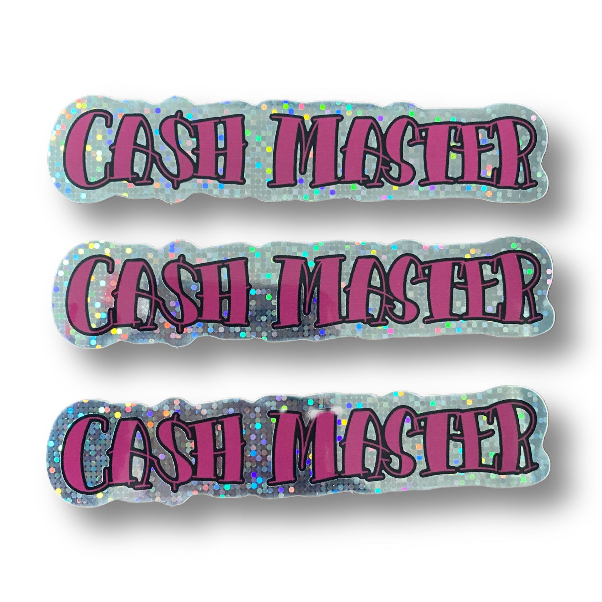 CA$H MASTER STICKER