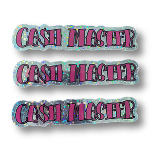 CA$H MASTER STICKER
